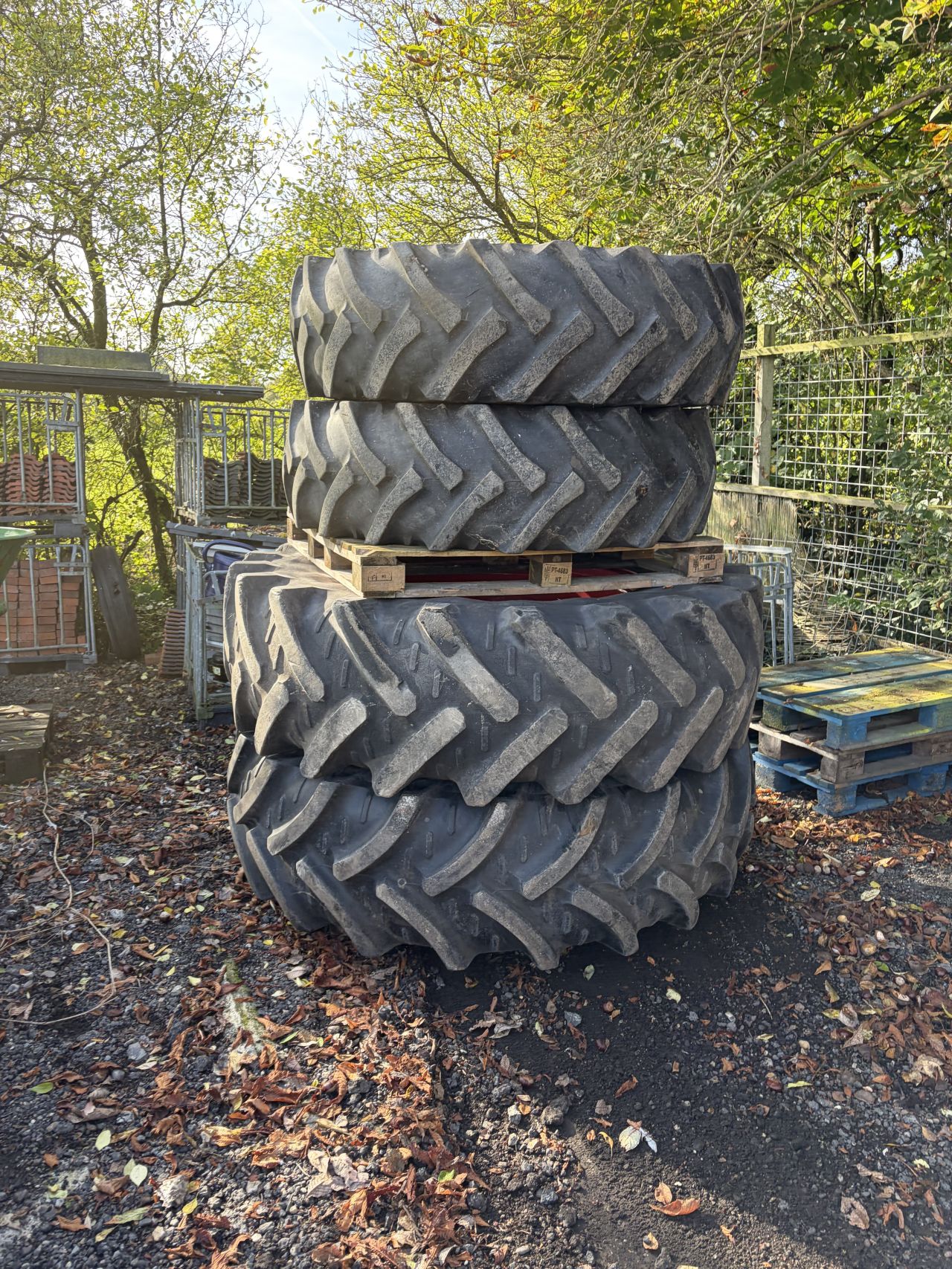 Set wielen Fendt 20.8r38 16.9r28 zf-steek