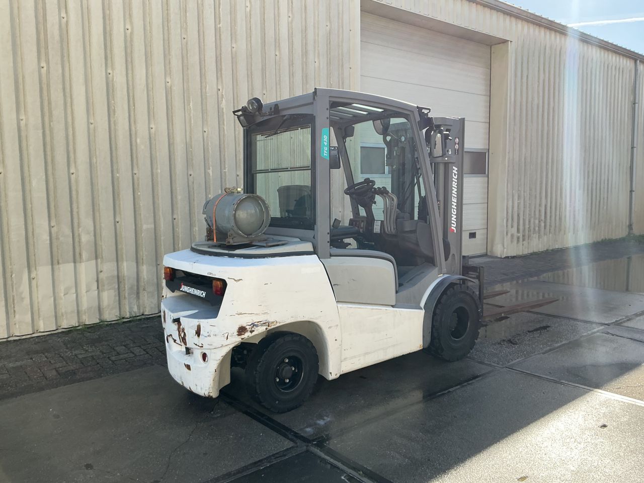 Te Koop Jungheinrich TFG 430 LPG. 2017 lage Urenstand 1975