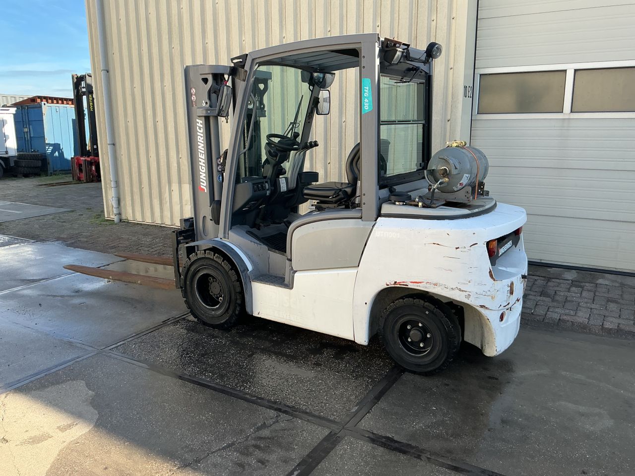 Te Koop Jungheinrich TFG 430 LPG. 2017 lage Urenstand 1975