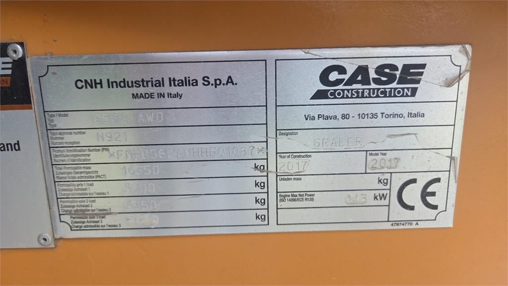 CASE Construction 856C