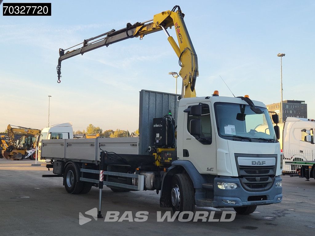 DAF LF 250 4X2 HYVA HB150XE3 Crane Kran Remote Automatic Euro 6