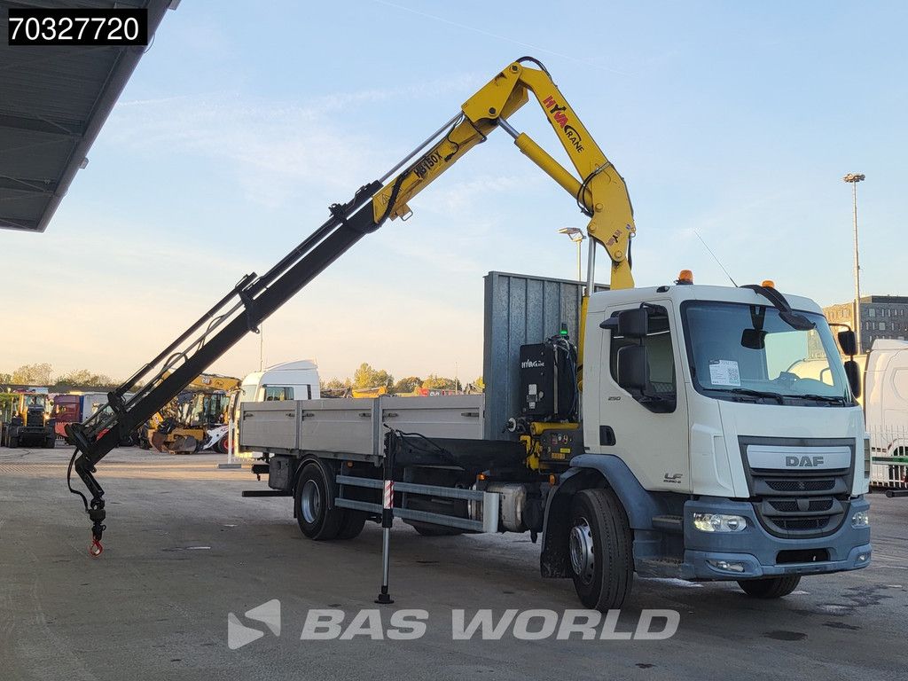 DAF LF 250 4X2 HYVA HB150XE3 Crane Kran Remote Automatic Euro 6