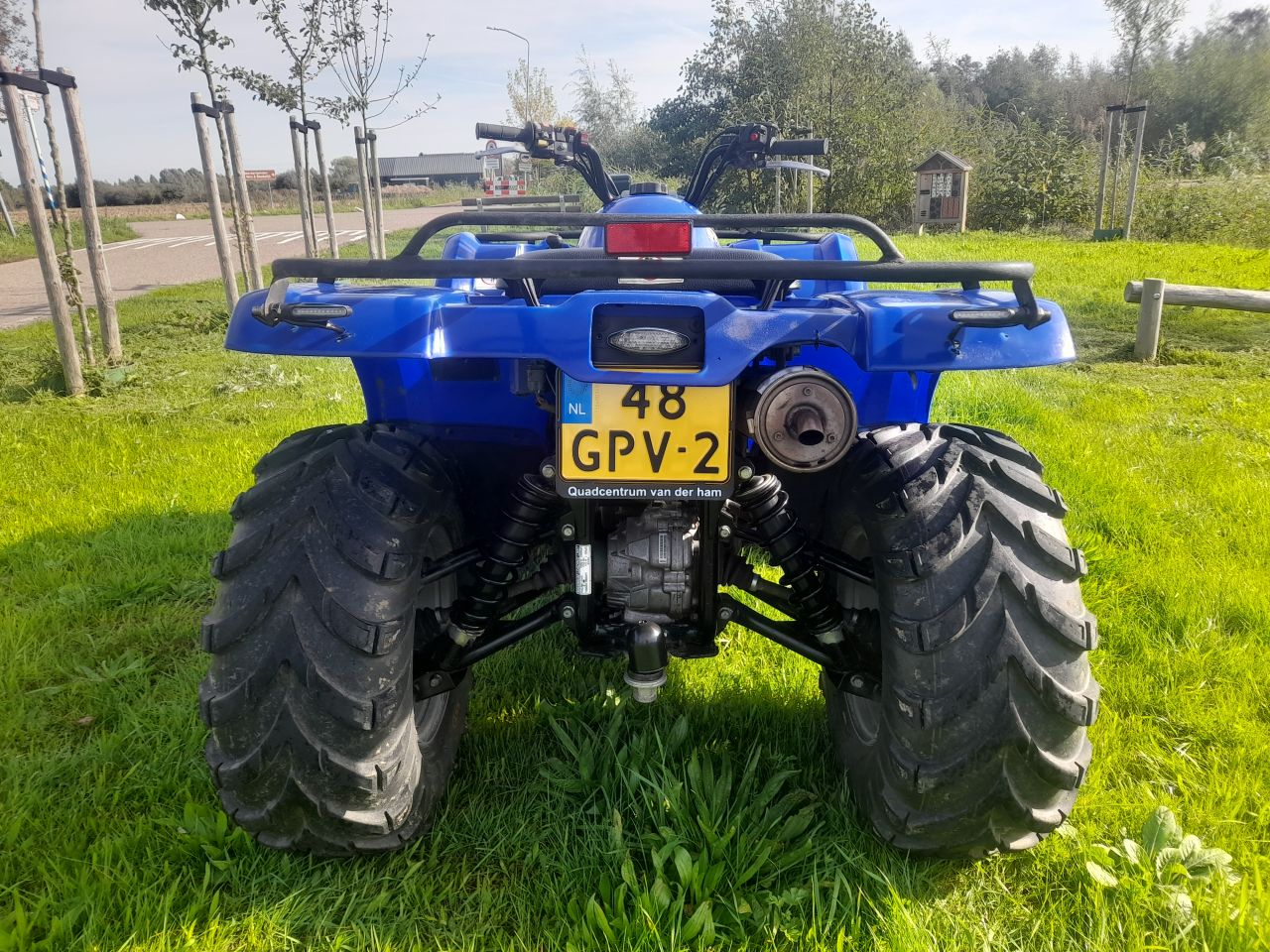 Yamaha Grizzly 350cc 4x4 autokenteken !!