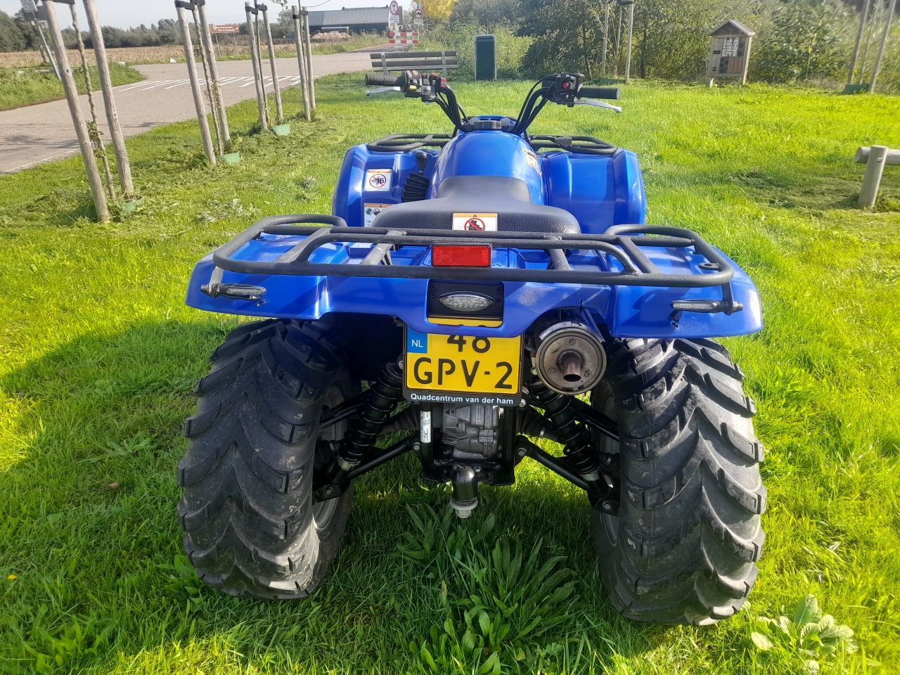 Yamaha Grizzly 350cc 4x4 autokenteken !!