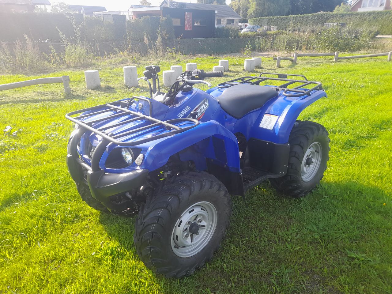Yamaha Grizzly 350cc 4x4 autokenteken !!