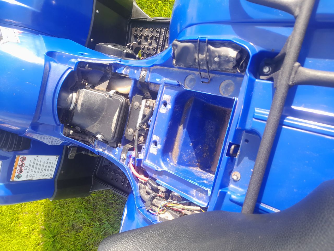 Yamaha Grizzly 350cc 4x4 autokenteken !!