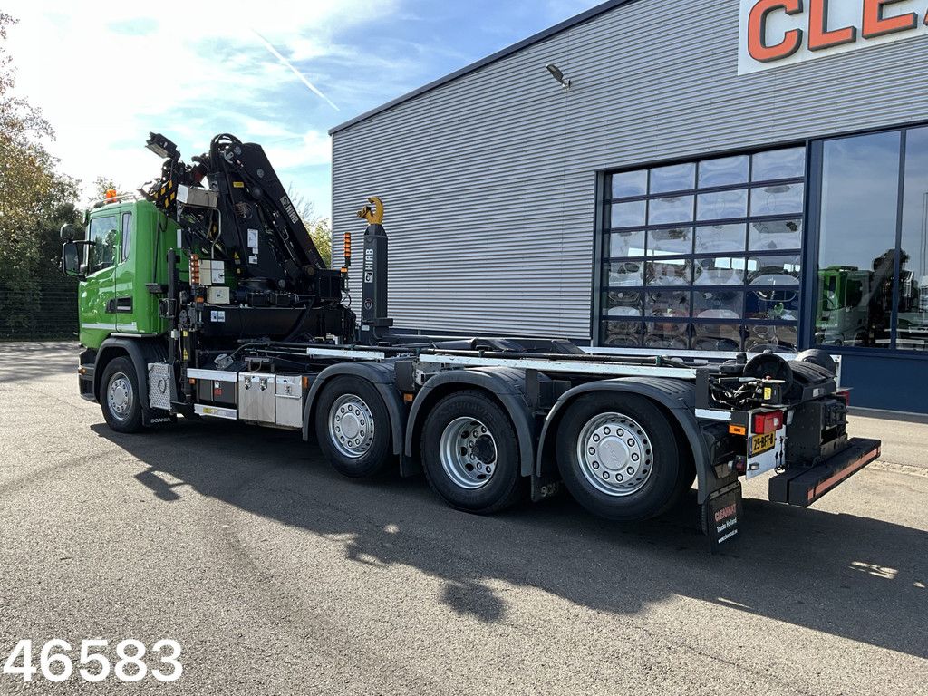 Scania G 410 8x2 Euro 6 Hiab 28 Tonmeter laadkraan