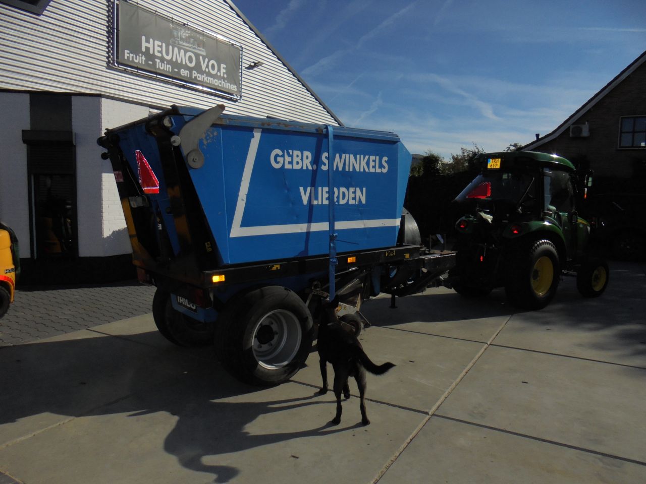 Trilo SG 400 bladveeg/zuig combi