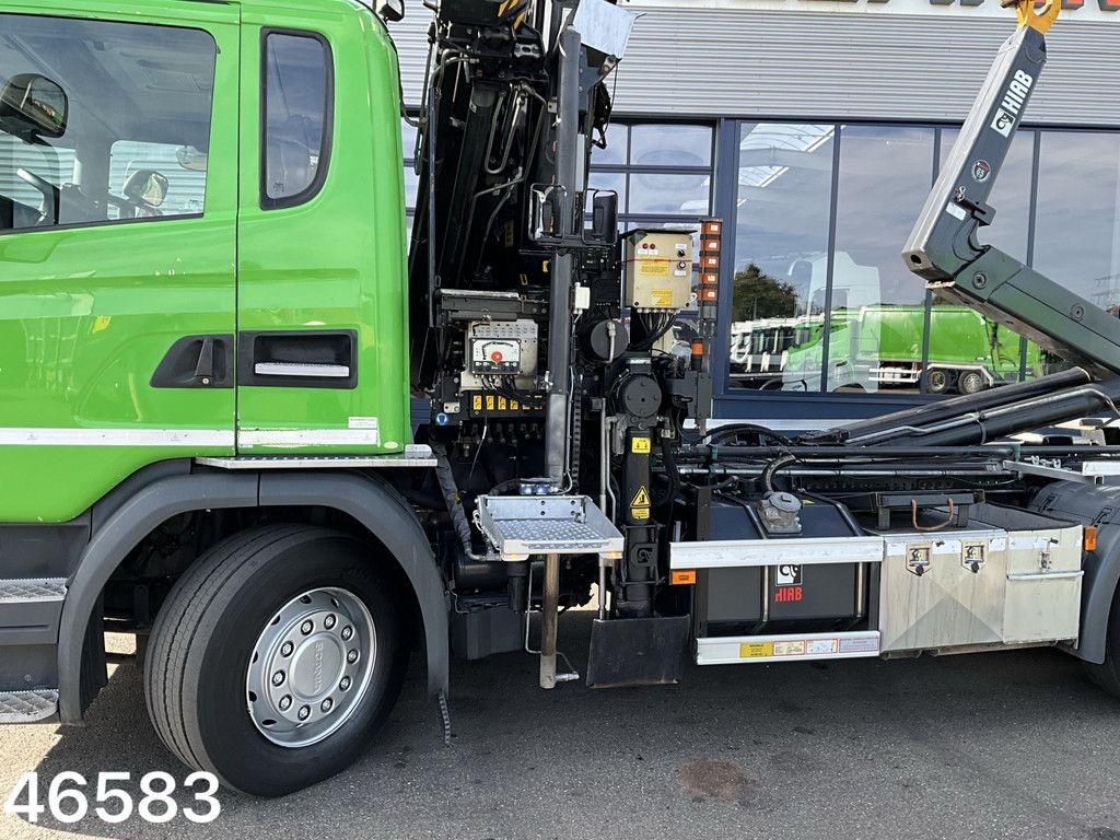 Scania G 410 8x2 Euro 6 Hiab 28 Tonmeter laadkraan