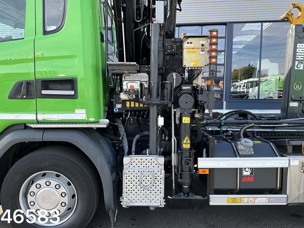 Scania G 410 8x2 Euro 6 Hiab 28 Tonmeter laadkraan