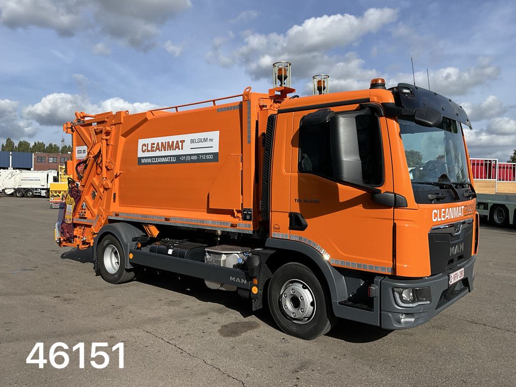 Man TGL 12.250 Euro 6 VDK 9m³ met AE weegsysteem