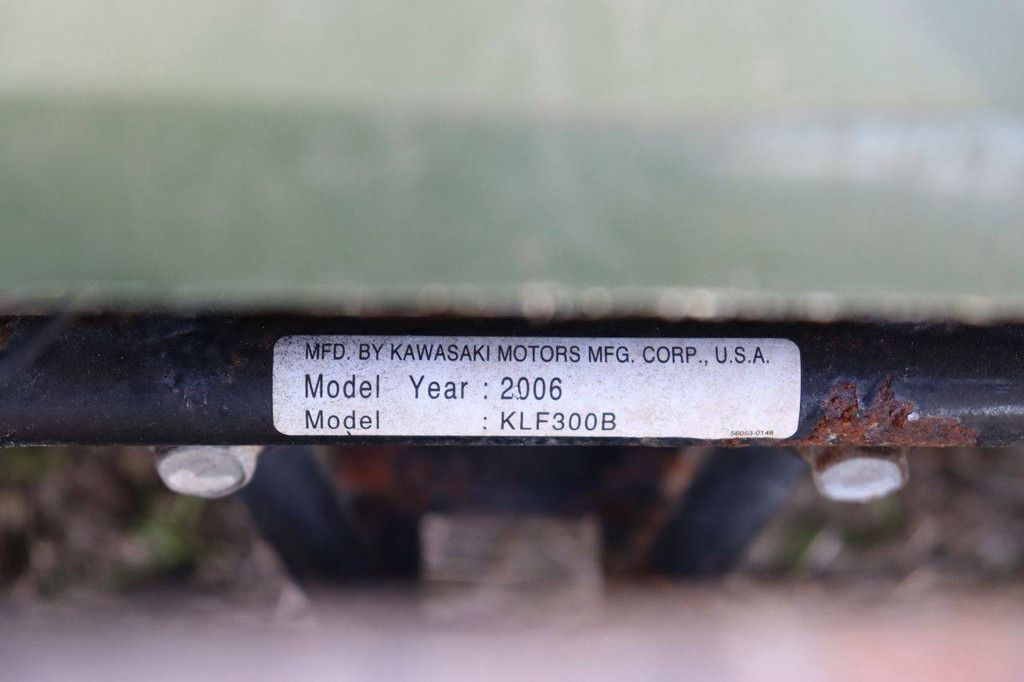 Quad Kawasaki KLF 300B Benzin 2006