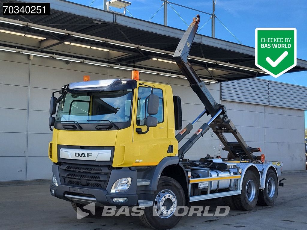 DAF CF 450 6X4 AJK HL20-5430 containersystem Full Steel Big-Axle Automatic Euro 6