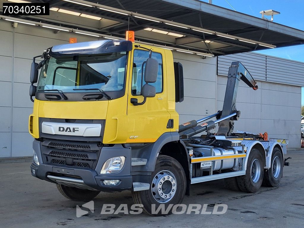 DAF CF 450 6X4 AJK HL20-5430 containersystem Full Steel Big-Axle Automatic Euro 6