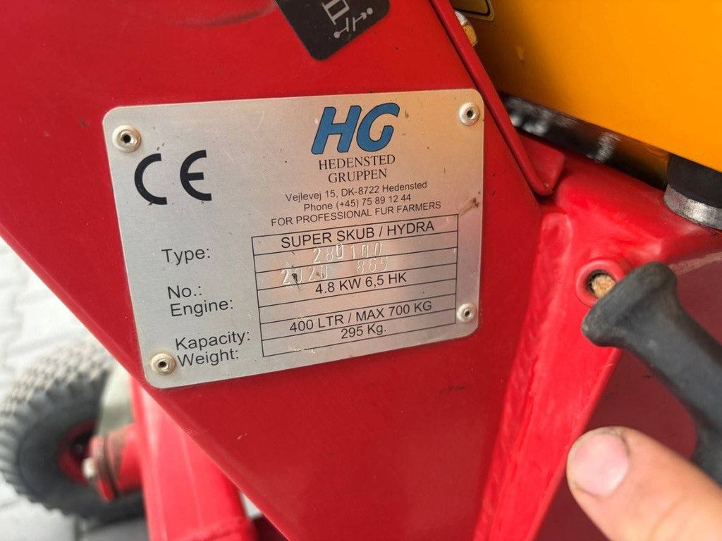 Minidumper HG Super Skub Petrol 700kg 2020