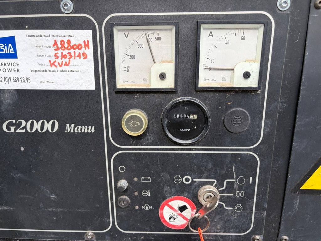 Generator Leroy-Somer DS40-VM Diesel 40kVA 1998