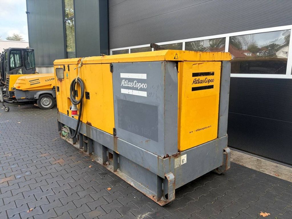 Generator Atlas Copco XAS150 Diesel 150 kVA 2011