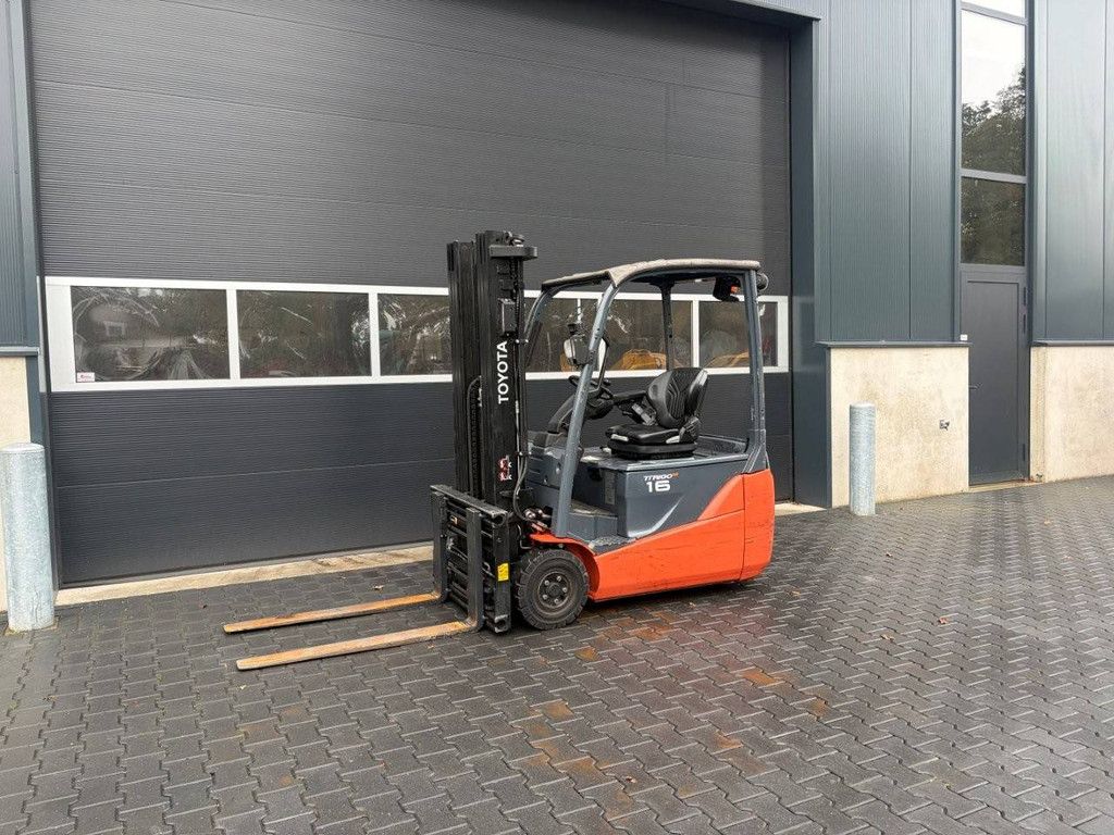 Toyota 8FBE16T Elektrogabelstapler, 1600 kg, 4,7 m, Baujahr 2018