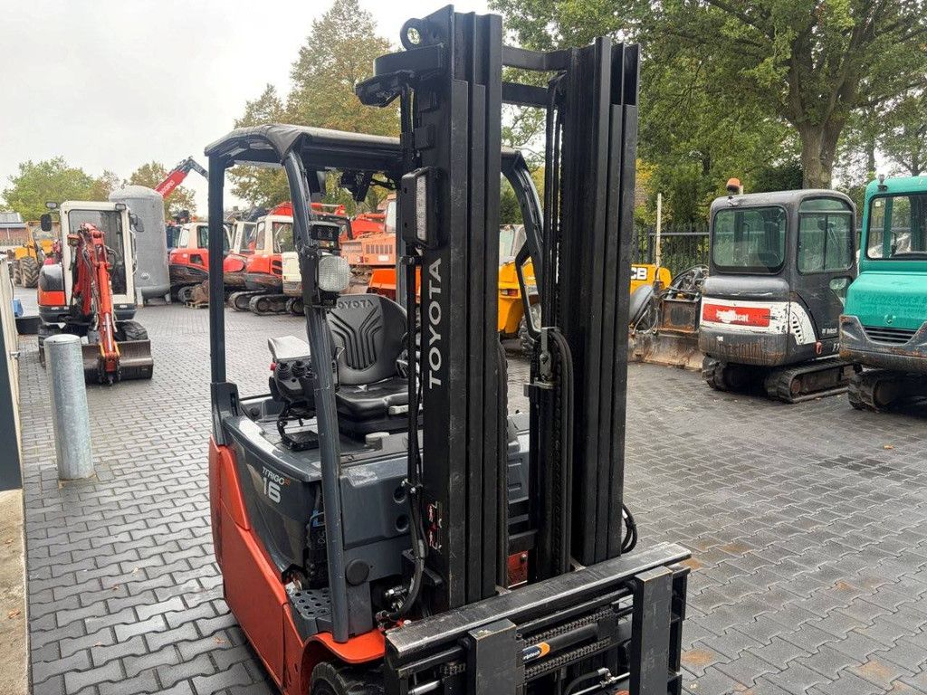 Toyota 8FBE16T Elektrogabelstapler, 1600 kg, 4,7 m, Baujahr 2018