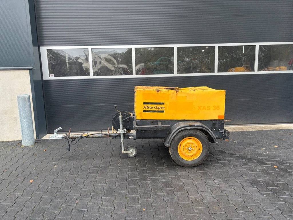 Kompressor Atlas Copco XAS36 Diesel 15,3 kW