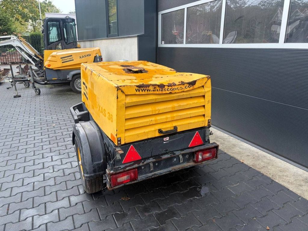 Kompressor Atlas Copco XAS36 Diesel 15,3 kW