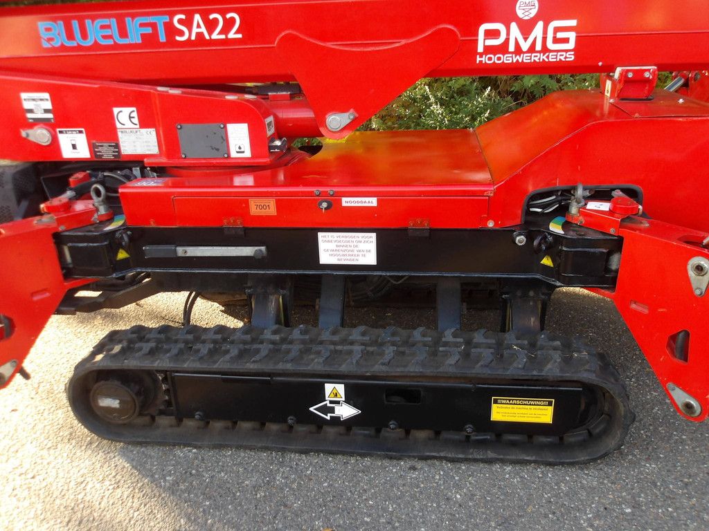Spinhoogwerker Bluelift SA22 Lithium+Diesel 22.0m 2016