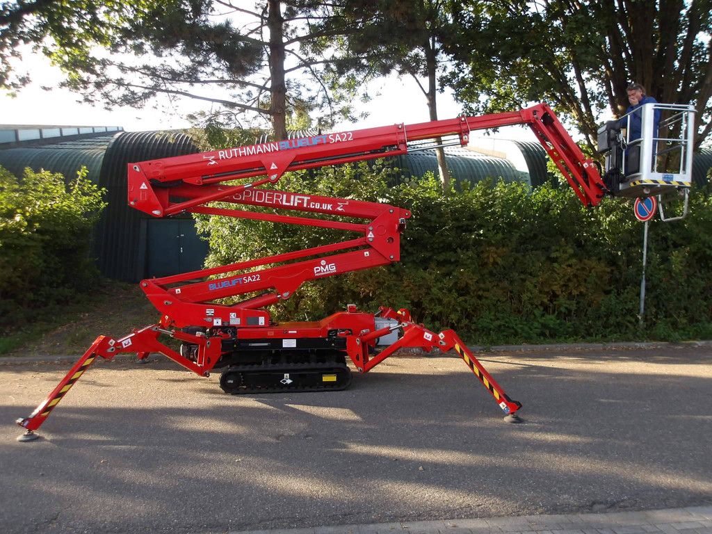Spinhoogwerker Bluelift SA22 Lithium+Diesel 22.0m 2016