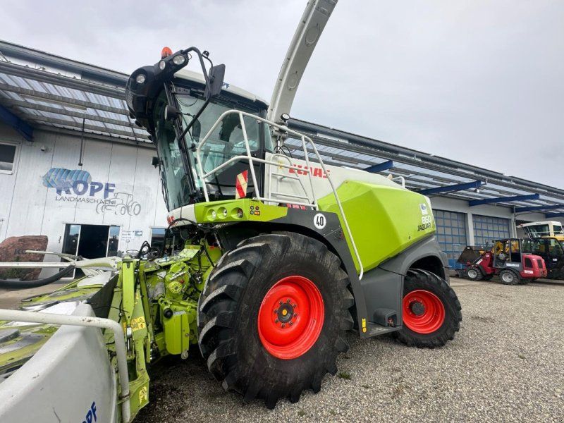Claas Jaguar 860, V8 Quantimeter Stop Rock Autofilll