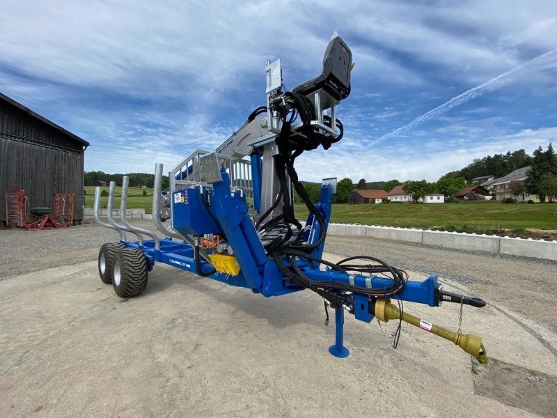Scandic ST-10D 13t 7,9m Kran 850kg Hubkraft Druckluft Hochsitz
