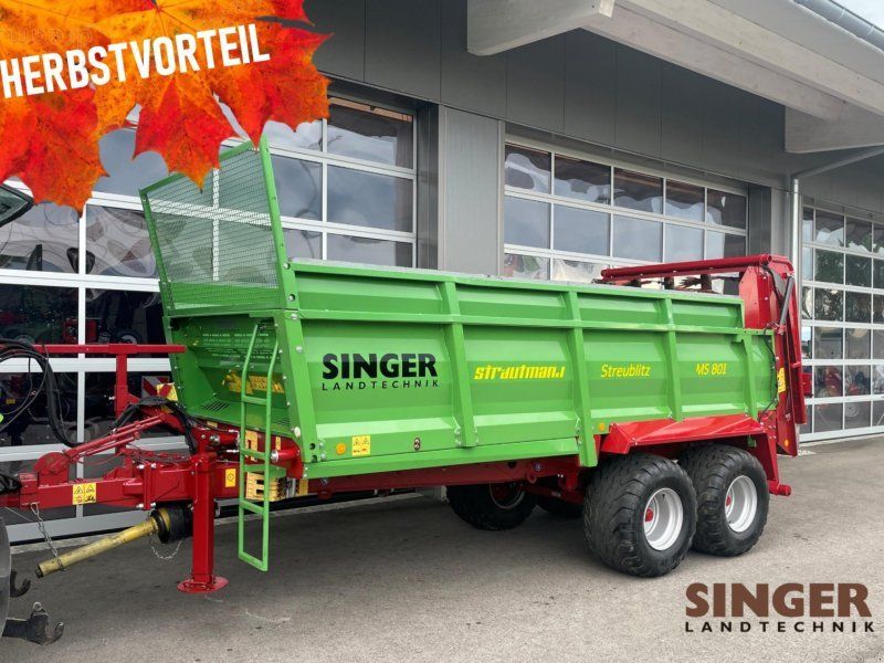 Strautmann MS 801 Kunststoffboden Tandem