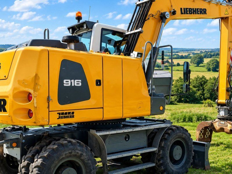 Liebherr A916 Litronic Centralsmøring Auktion & Salg AFGIV BUD ST
