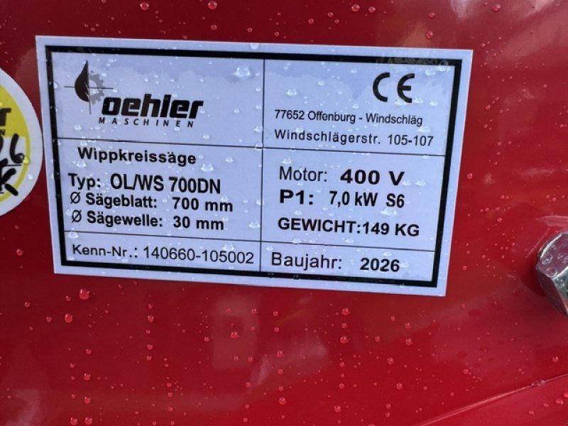 Oehler OL WS 700 DN