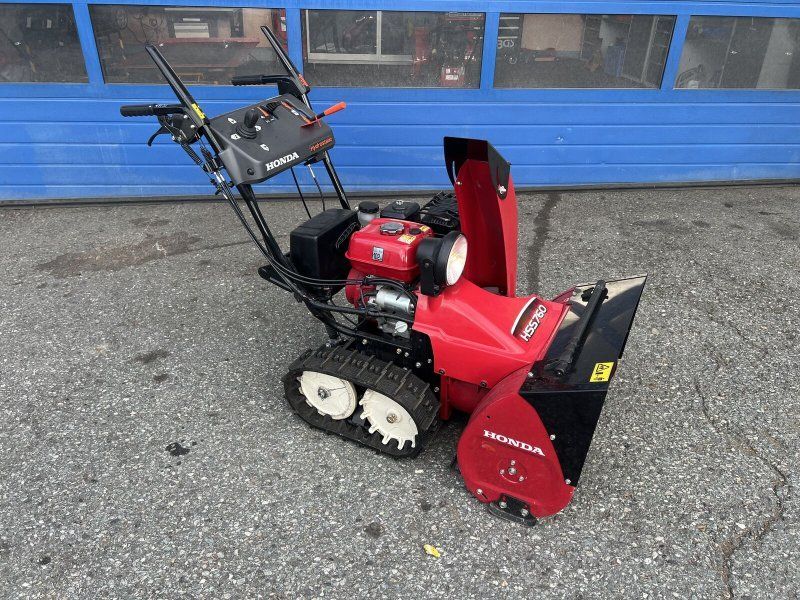 Honda HS 760 TD mit Raupenantrieb  Elektrostart