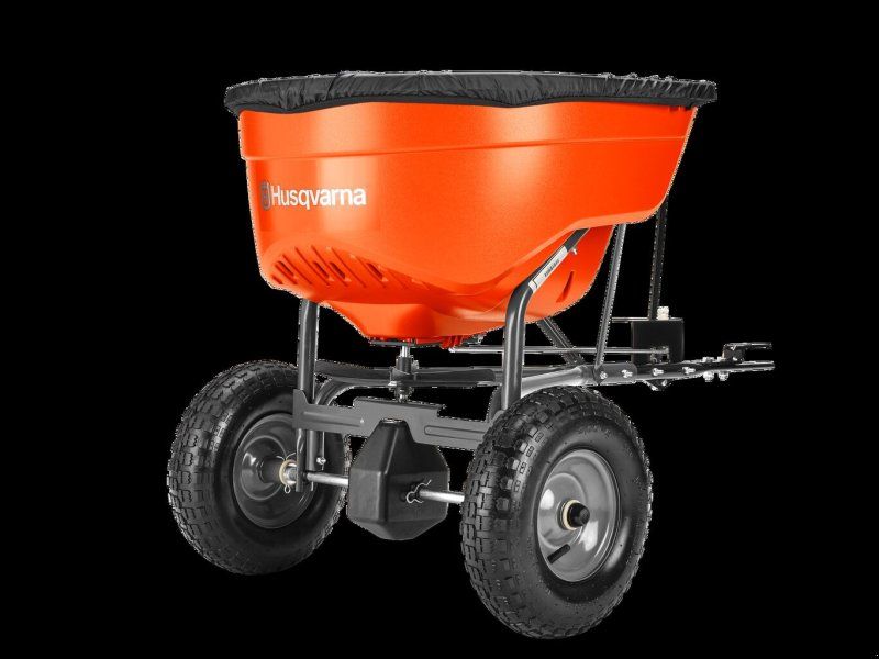 Husqvarna Streuwagen 75L für Salz, Dünger, Saatgut