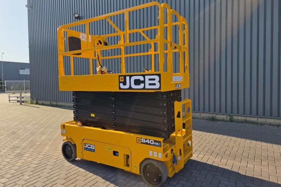 JCB S4046E Valid inspection, 14m Working Height, 320kg