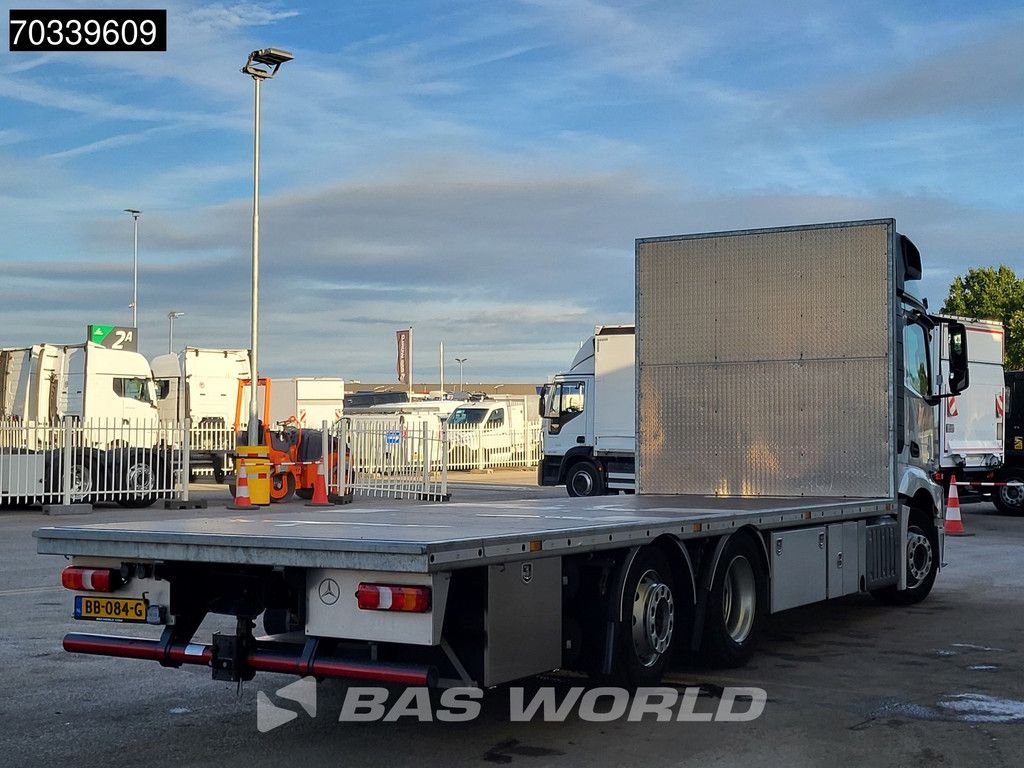 Mercedes Actros Actros 2543 6X2 NL-Truck APK 753cm open platform steering Axle Automatic Retarder Euro 6