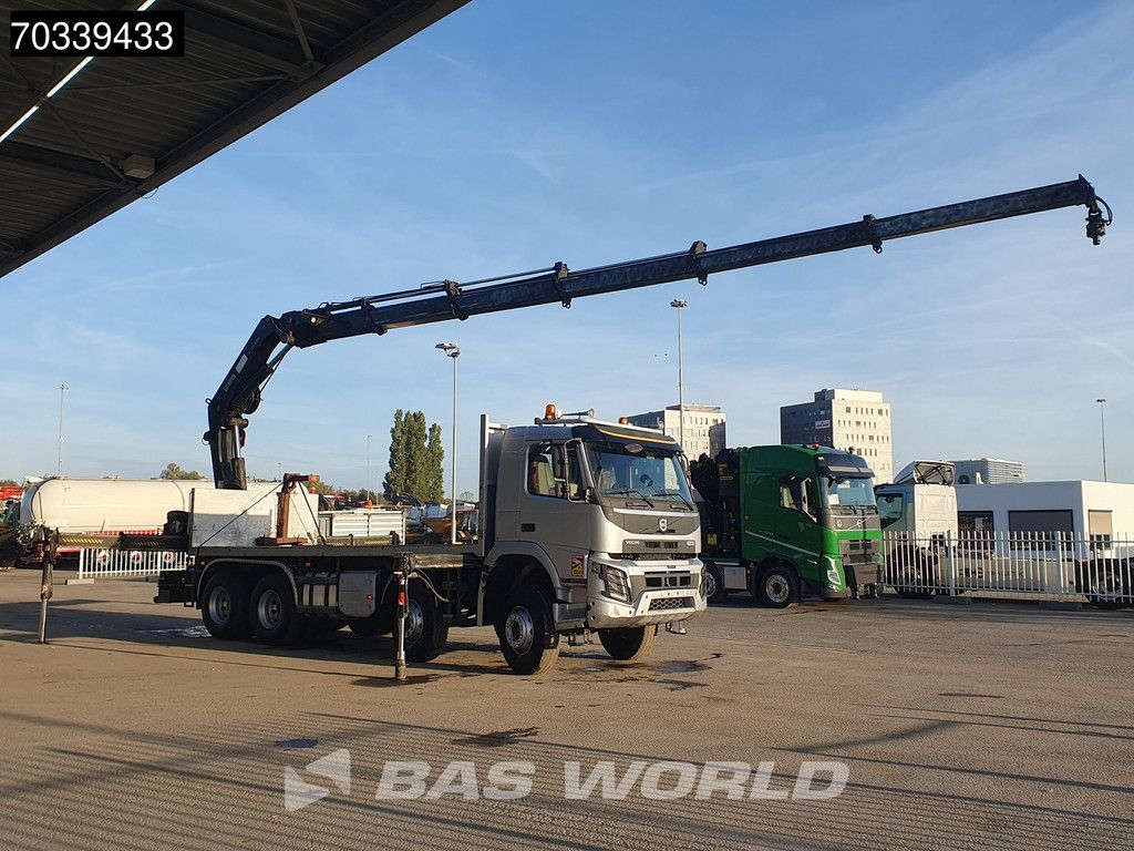 Volvo FMX 460 8X4 HIAB 322EP-5 HIDUO Crane kran Automatic VEB+ Euro 6