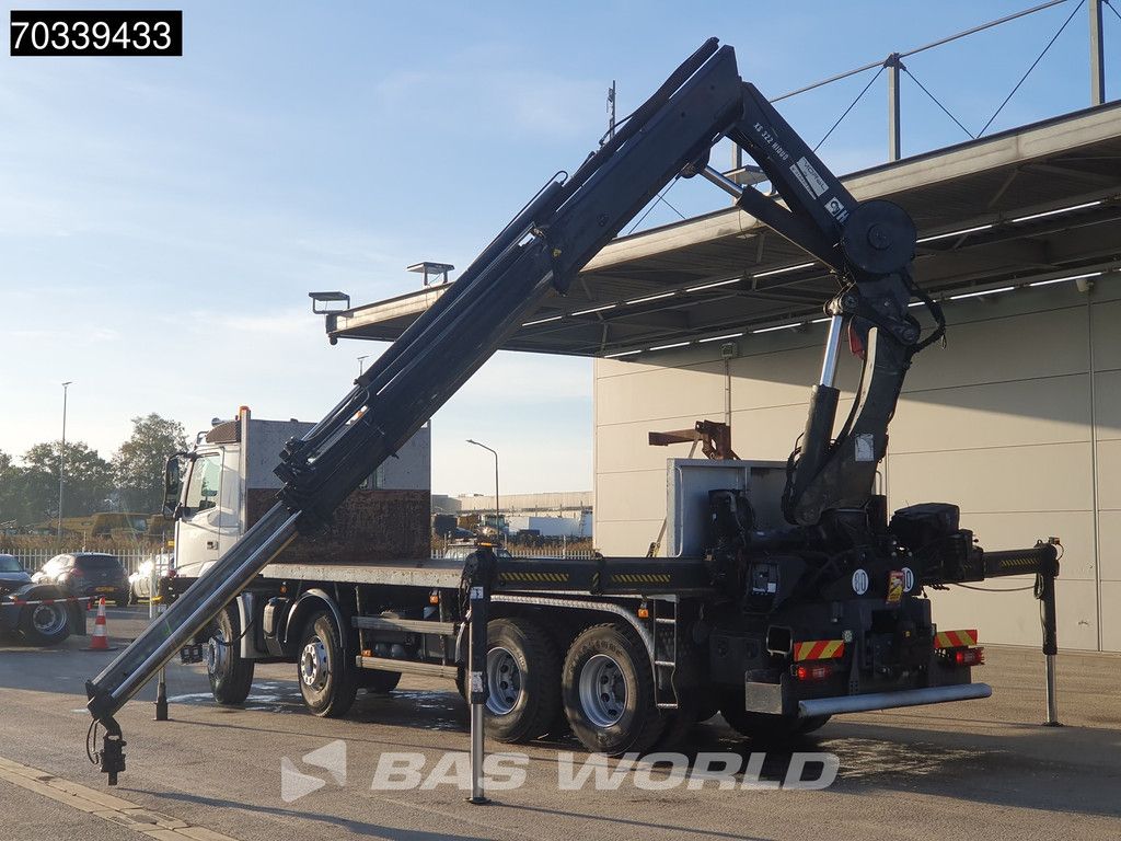 Volvo FMX 460 8X4 HIAB 322EP-5 HIDUO Crane kran Automatic VEB+ Euro 6