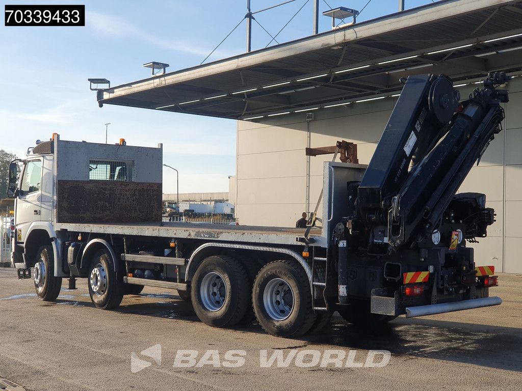 Volvo FMX 460 8X4 HIAB 322EP-5 HIDUO Crane kran Automatic VEB+ Euro 6