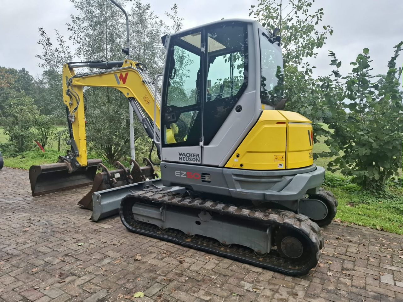 Wacker Neuson EZ50 | bj 2021 | 1990 uur | 3 bakken