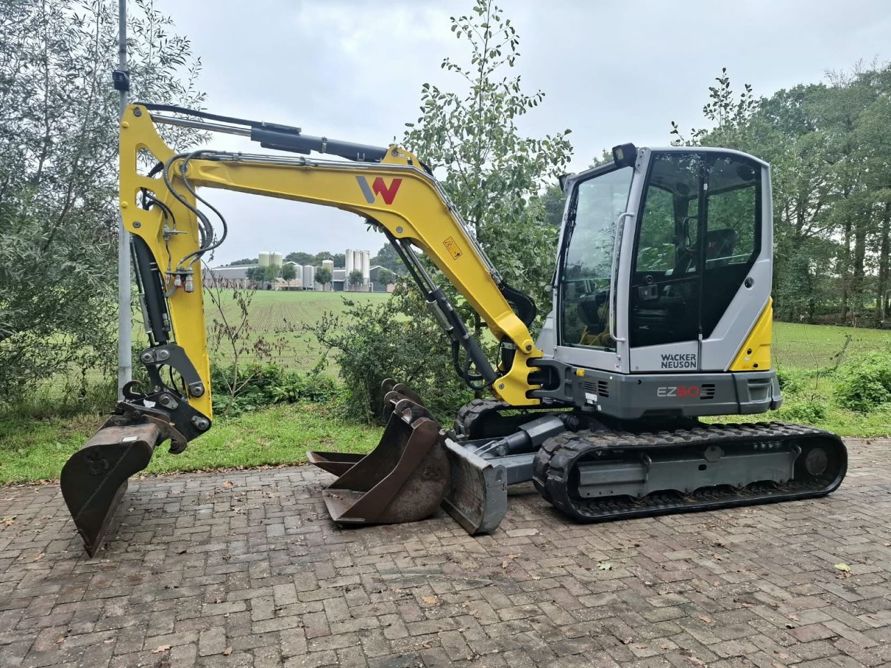 Wacker Neuson EZ50 | bj 2021 | 1990 uur | 3 bakken