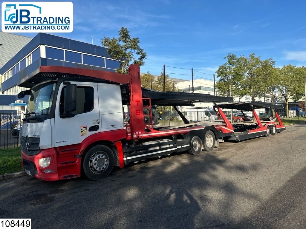 Mercedes Actros 2343 6x2, EURO 5, Combi, Retarder, Lohr, Multilohr