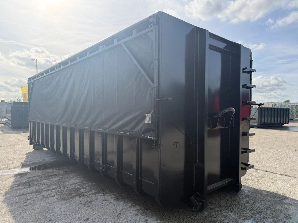 Sidalco 40m3 klapnet container ral 9005