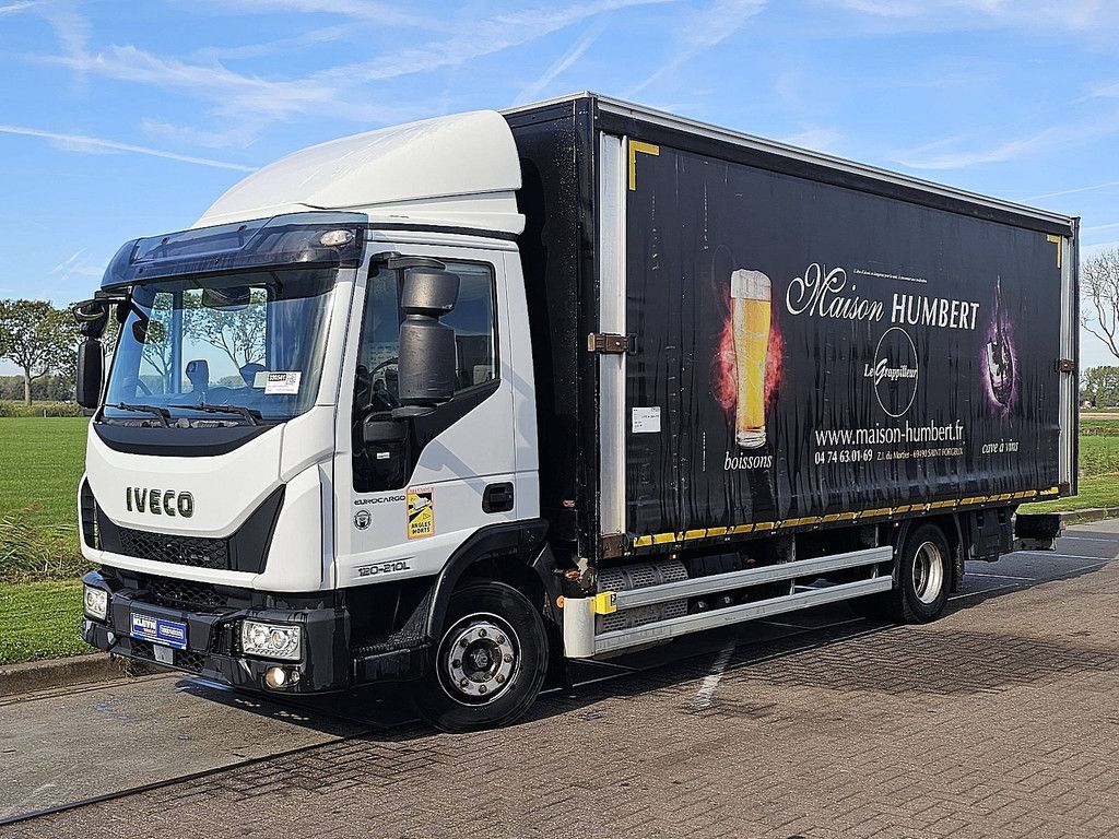 IVECO 120E21 EUROCARGO schuifzeil laadklep!
