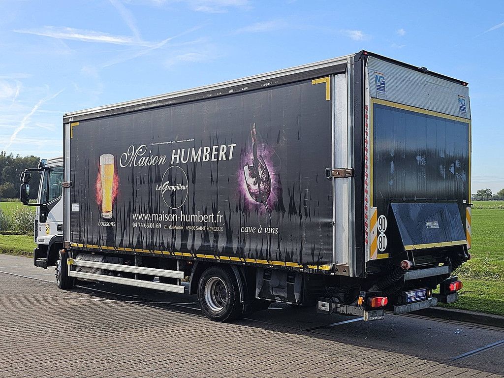IVECO 120E21 EUROCARGO schuifzeil laadklep!