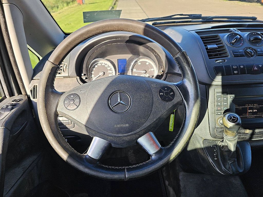 MERCEDES-BENZ VITO 116 L2 dubbele cabine 4x4 ac automaat standkachel