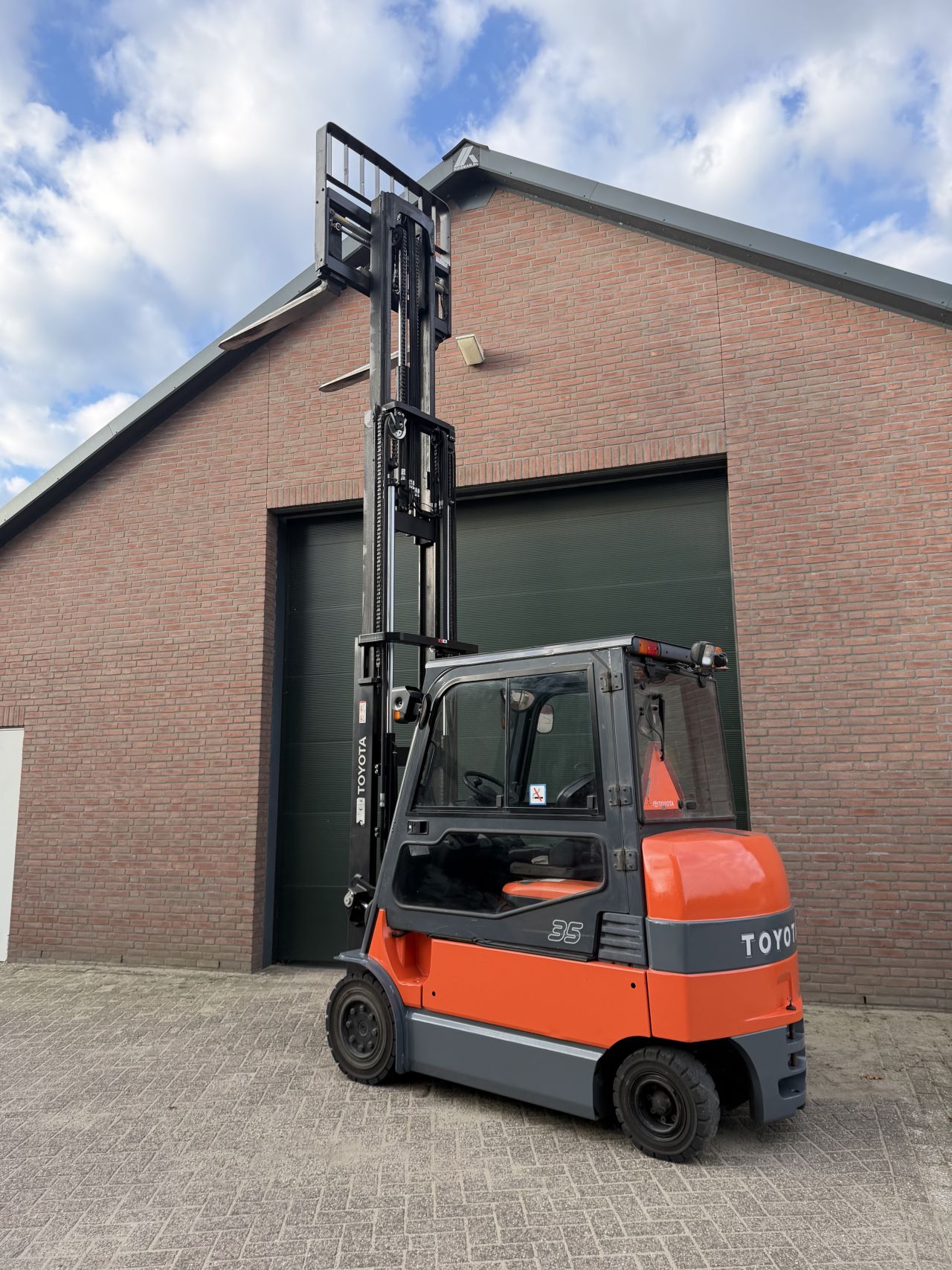 Toyota 7FBMF35 3500kg nw batterij! Triplo elektrische heftruck