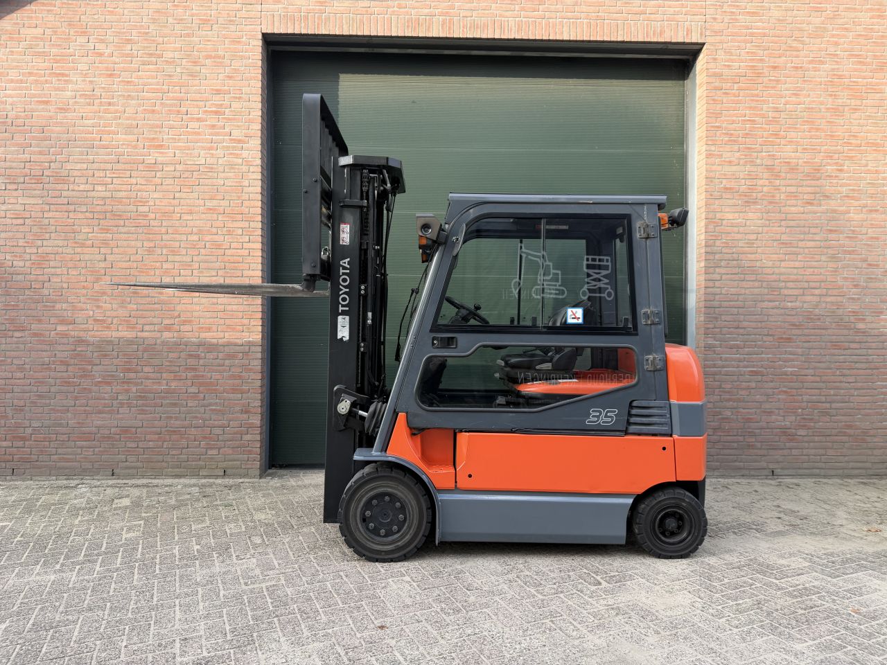 Toyota 7FBMF35 3500kg nw batterij! Triplo elektrische heftruck