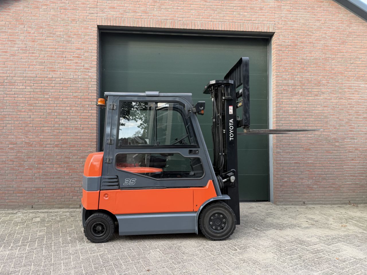 Toyota 7FBMF35 3500kg nw batterij! Triplo elektrische heftruck
