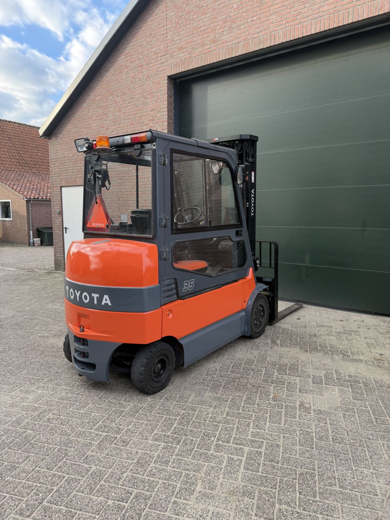 Toyota 7FBMF35 3500kg nw batterij! Triplo elektrische heftruck